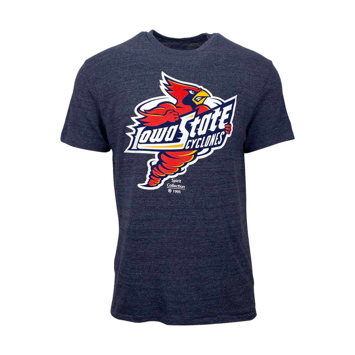 Champion® Spirit Collection Punching Cy Navy Tri-Blend T-Shirt